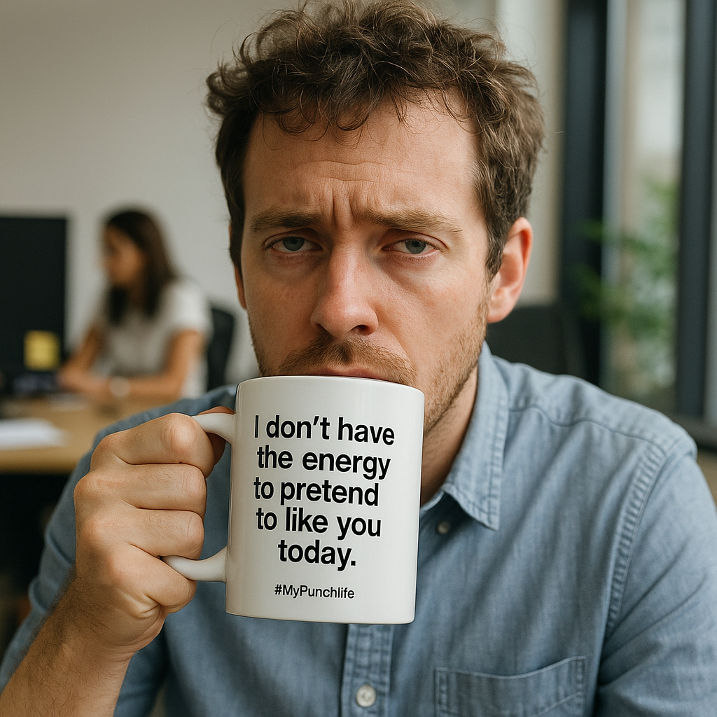 Sarcastic Morning Mug